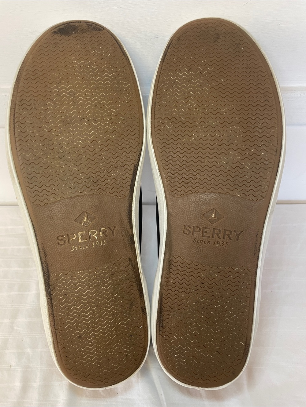 Sperry Top-Sider Men's Black Leather lace up sneakers casual work shoes size 11 - Picture 16 of 16